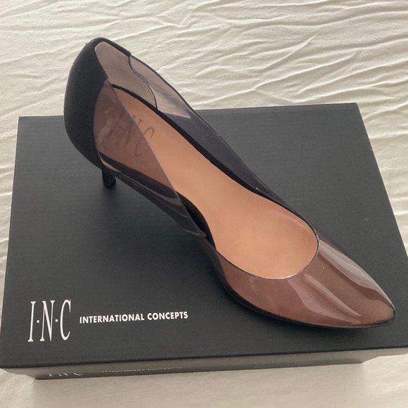 Black Fume heels Size 7 - Picture 1 of 5